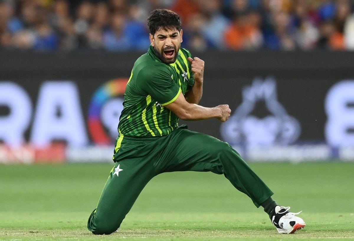 Pakistan bowler Haris Rauf