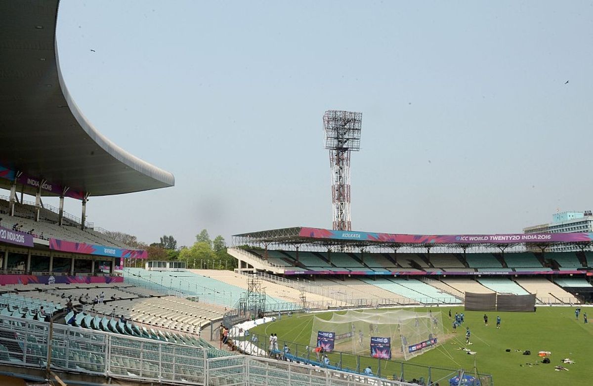 Pakistan cricketers in a training session ahead of the World T20 cricket tournament match at The Eden Gardens Cricket Stadium in Kolkata, India,