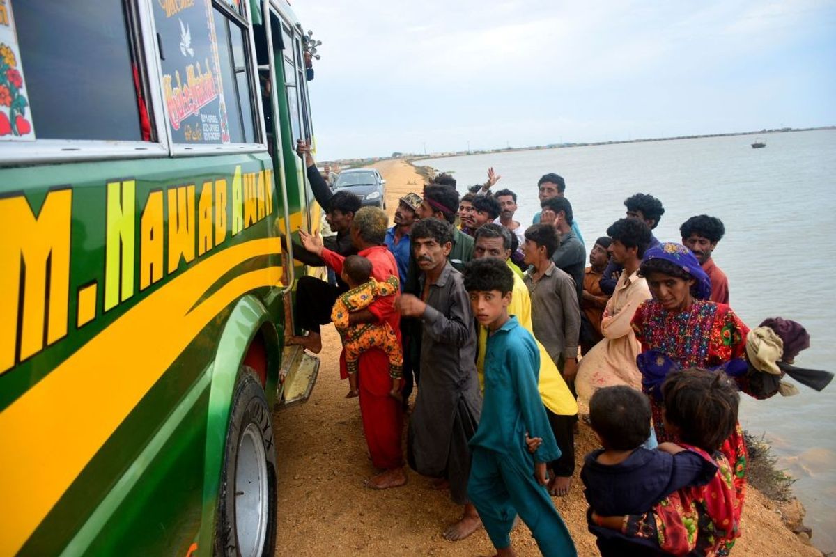 Pakistan evacuate residents ahead of Cyclone Biparjoy landfall