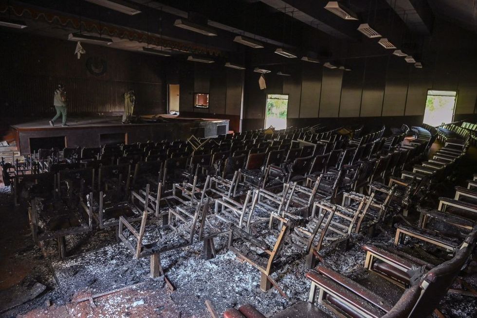 Pakistan protest Radio Pakistan