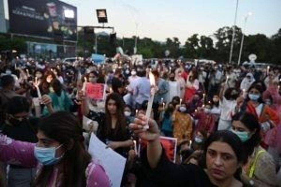 Pakistan protest