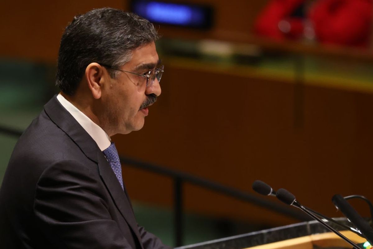 Pakistan's caretaker prime minister Anwar-ul-Haq Kakar