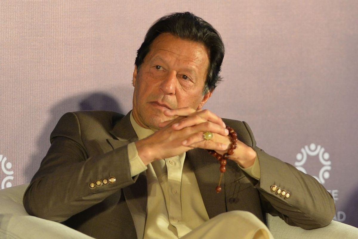 Pakistan's former prime minister Imran Khan