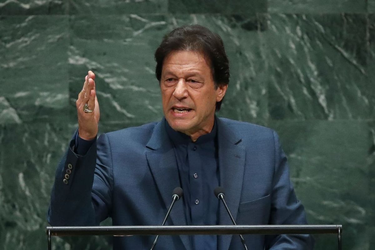 Pakistan's former prime minister Imran Khan