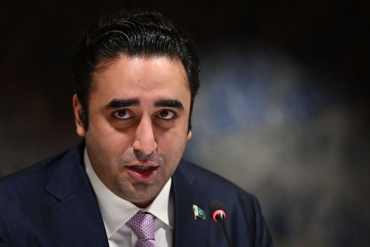 Pakistani foreign minister Bilawal Bhutto-Zardari