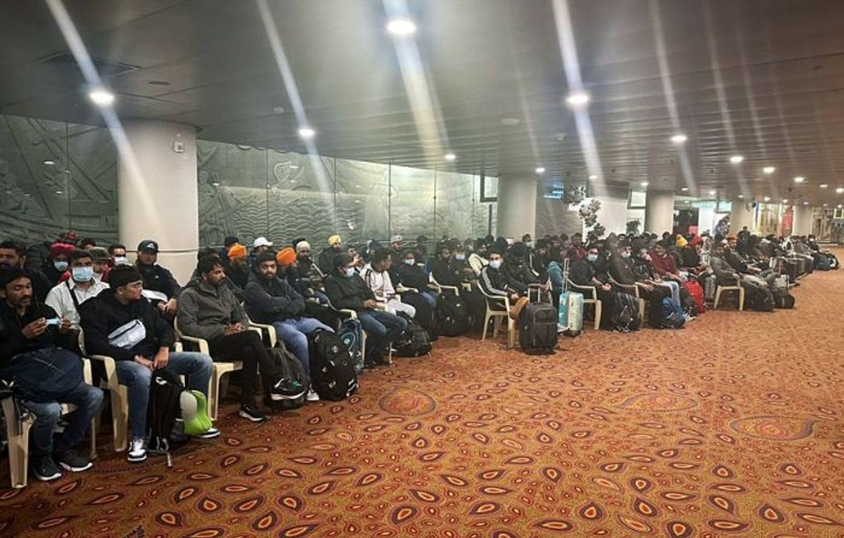 Passengers of plane, carrying mostly Indian passengers grounded in France for four days over suspected human trafficking, landed in Mumbai, India