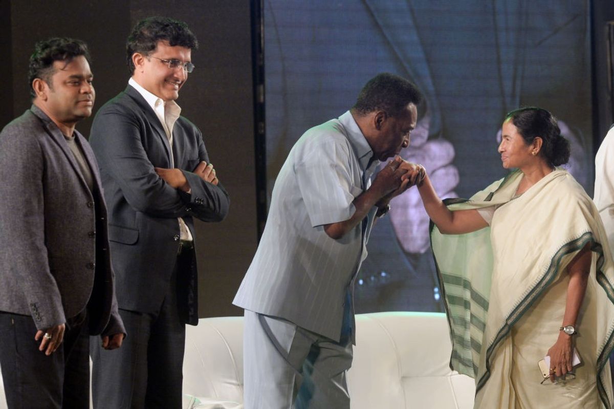 Pele in India in 2015