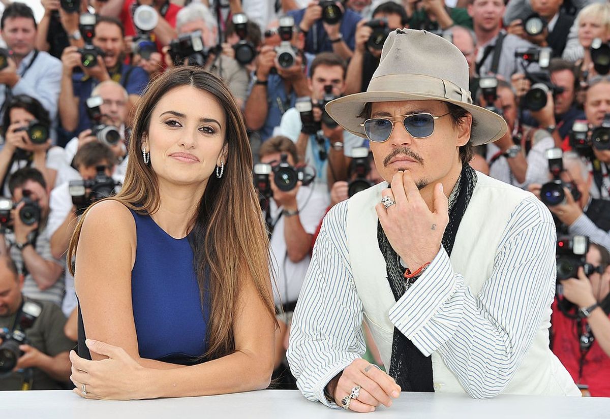 penelope cruz johnny depp madelyn cline