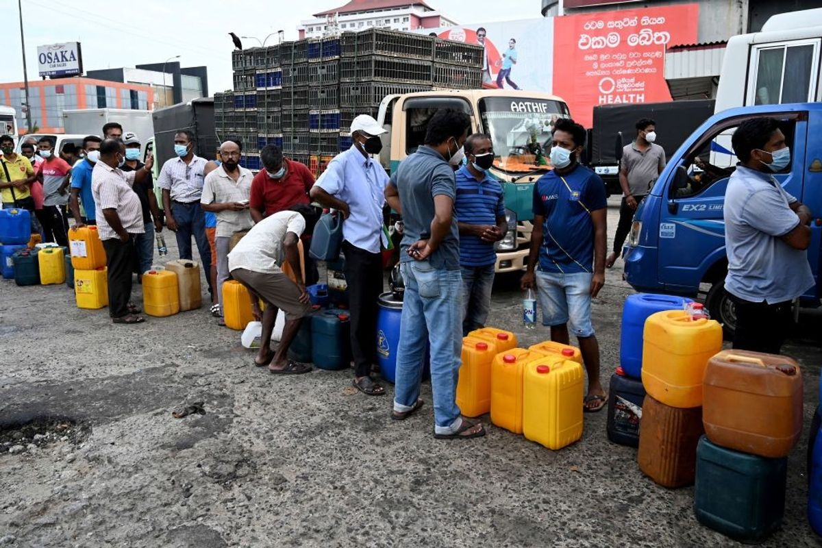 Fuel crisis cripples Sri Lanka’s transport