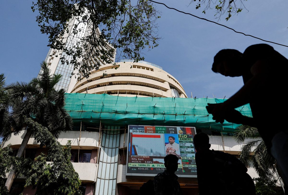 Election results: India shares plunge