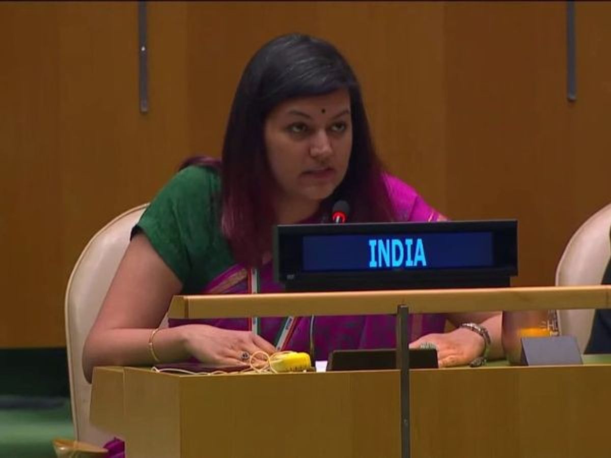 Petal Gahlot, first secretary at United Nations for Second Committee of United Nations General Assembly
