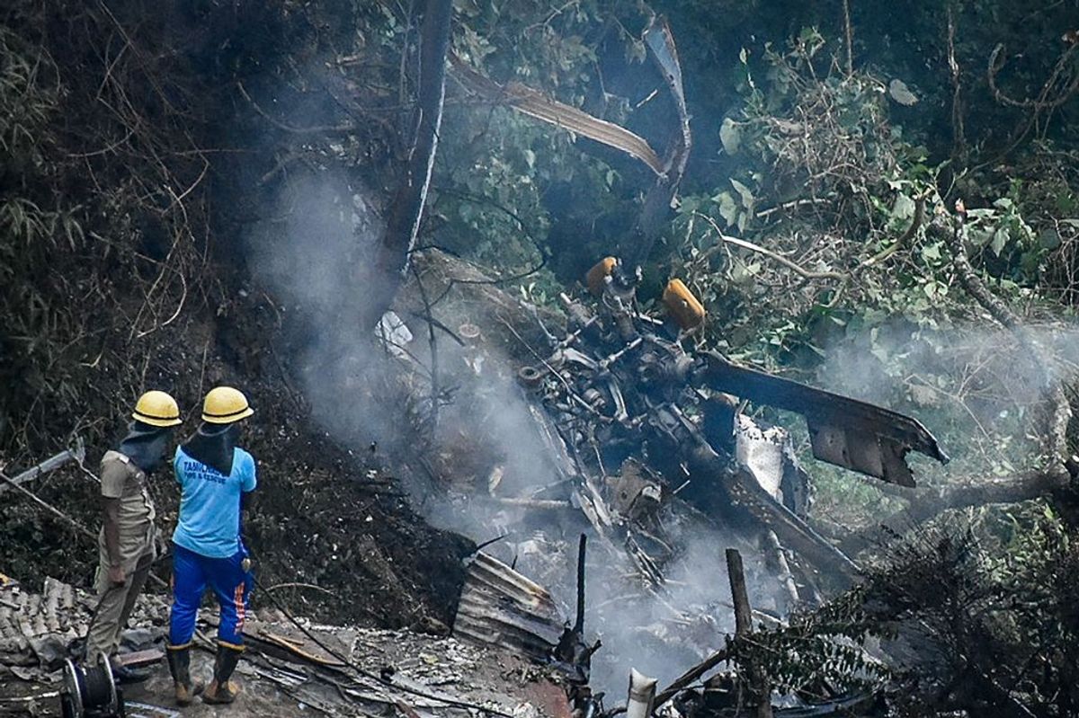 Lone survivor of Indian helicopter crash that killed defence chief dies