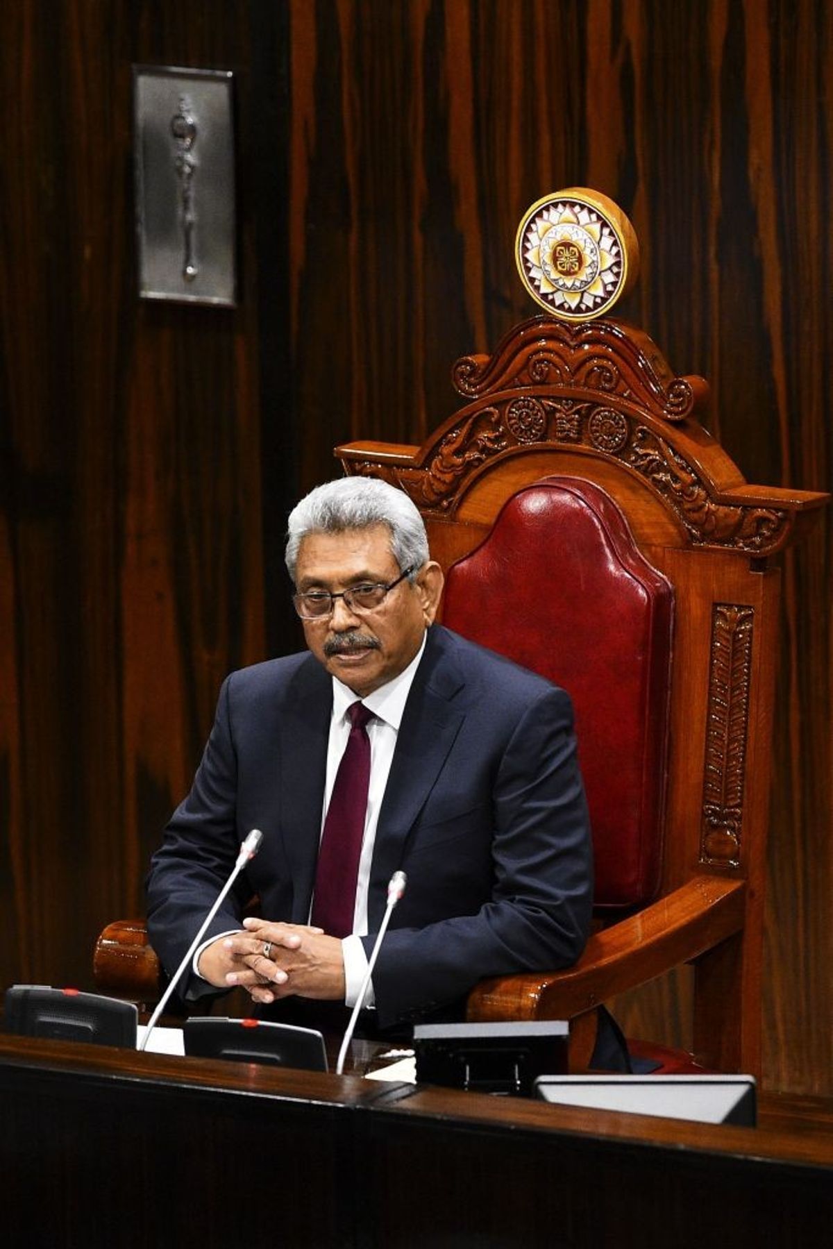 Sri Lanka's Gotabaya says has reassembled nation's intelligence network