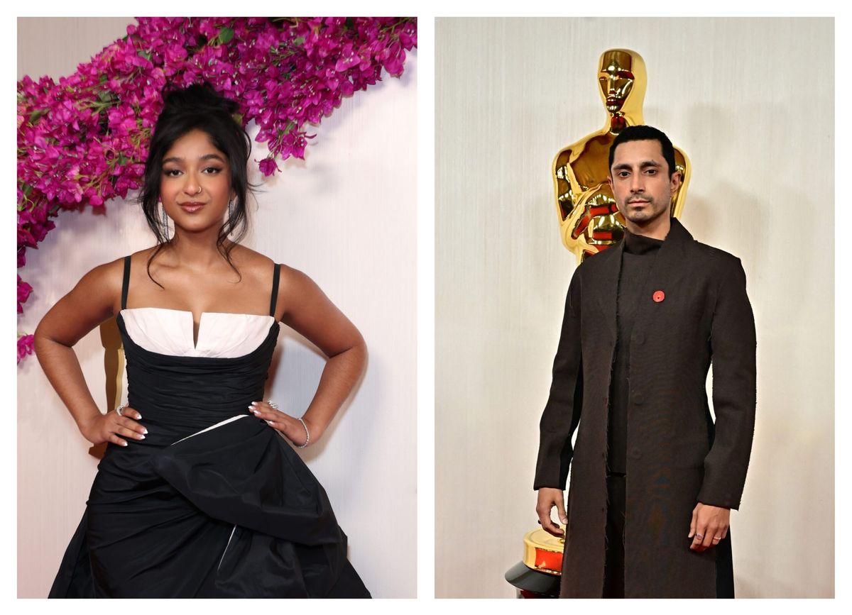 Maitreyi Ramakrishnan to Riz Ahmed, see every South Asian celebrity look at Oscars 2024