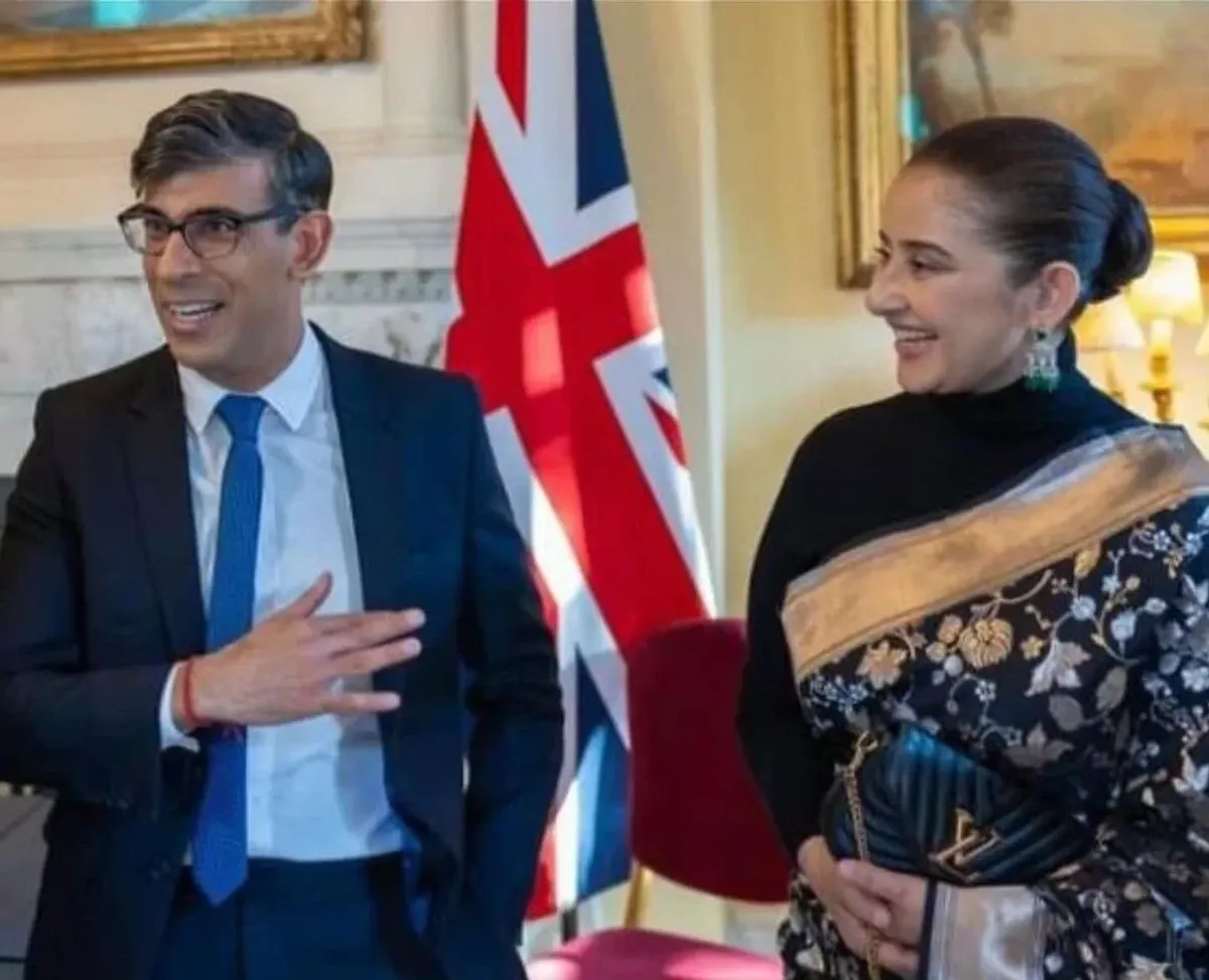 Actor Manisha Koirala meets Sunak to celebrate UK-Nepal ties