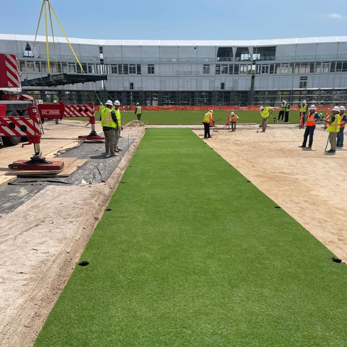 Cricket pitches make road trip for US World Cup debut