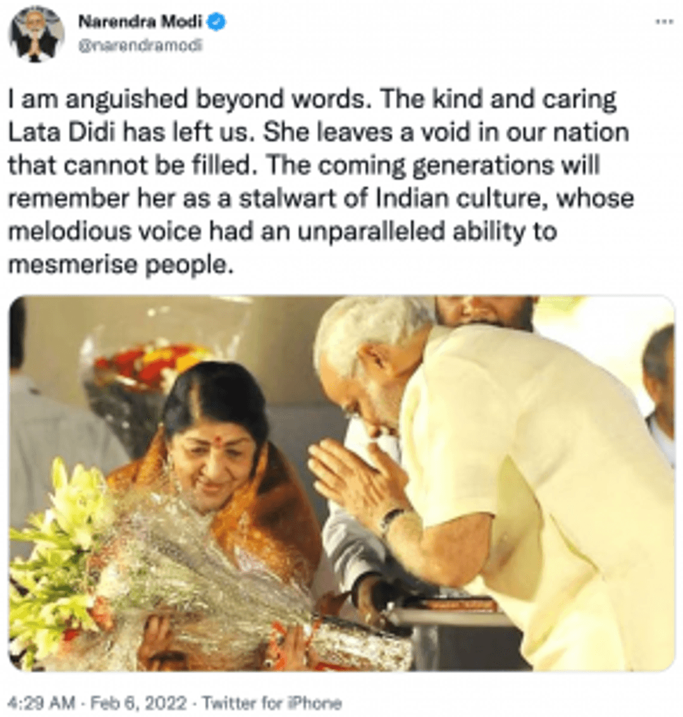 PM Modi homage