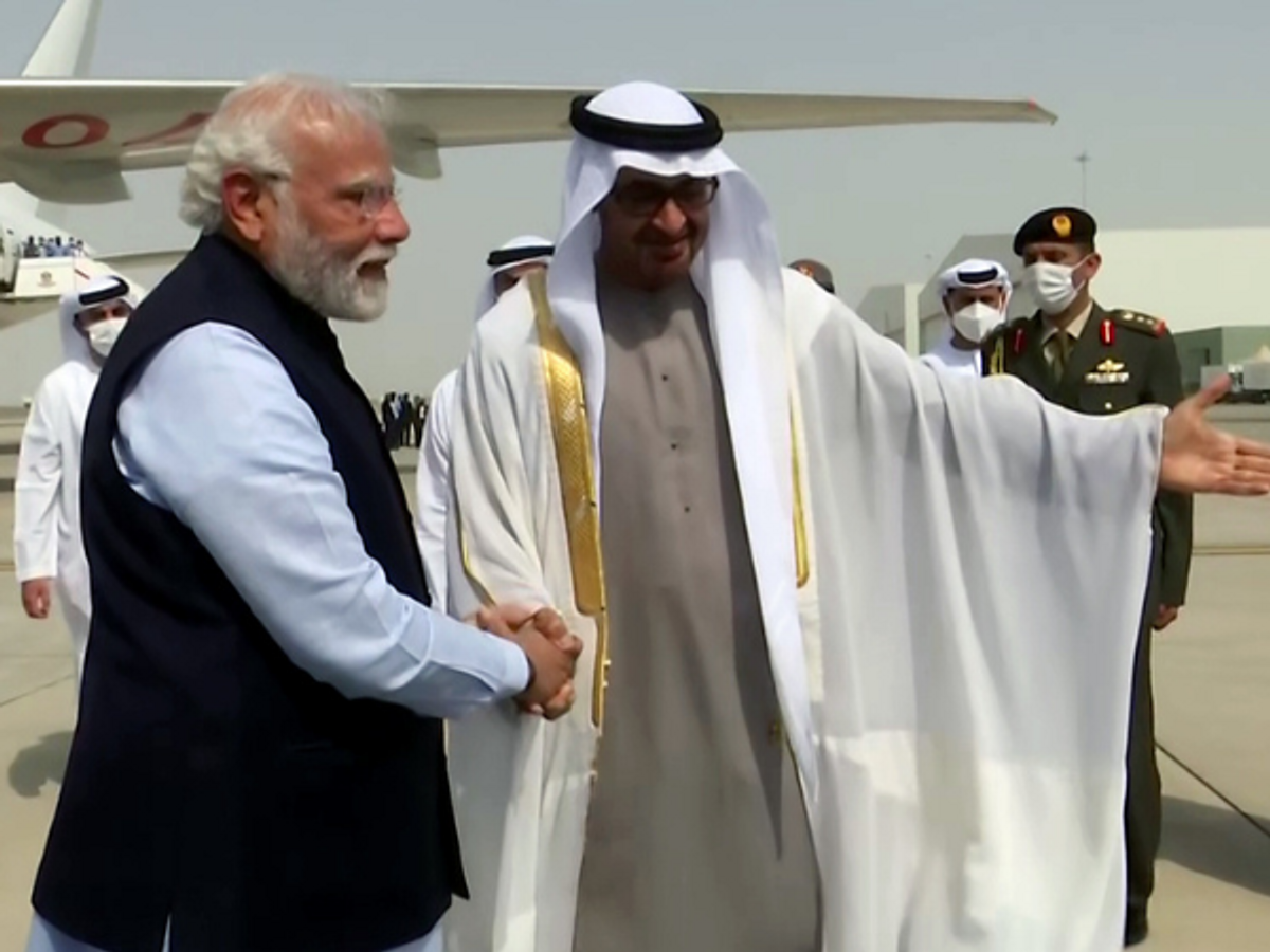 PM Modi in Abu Dhabi