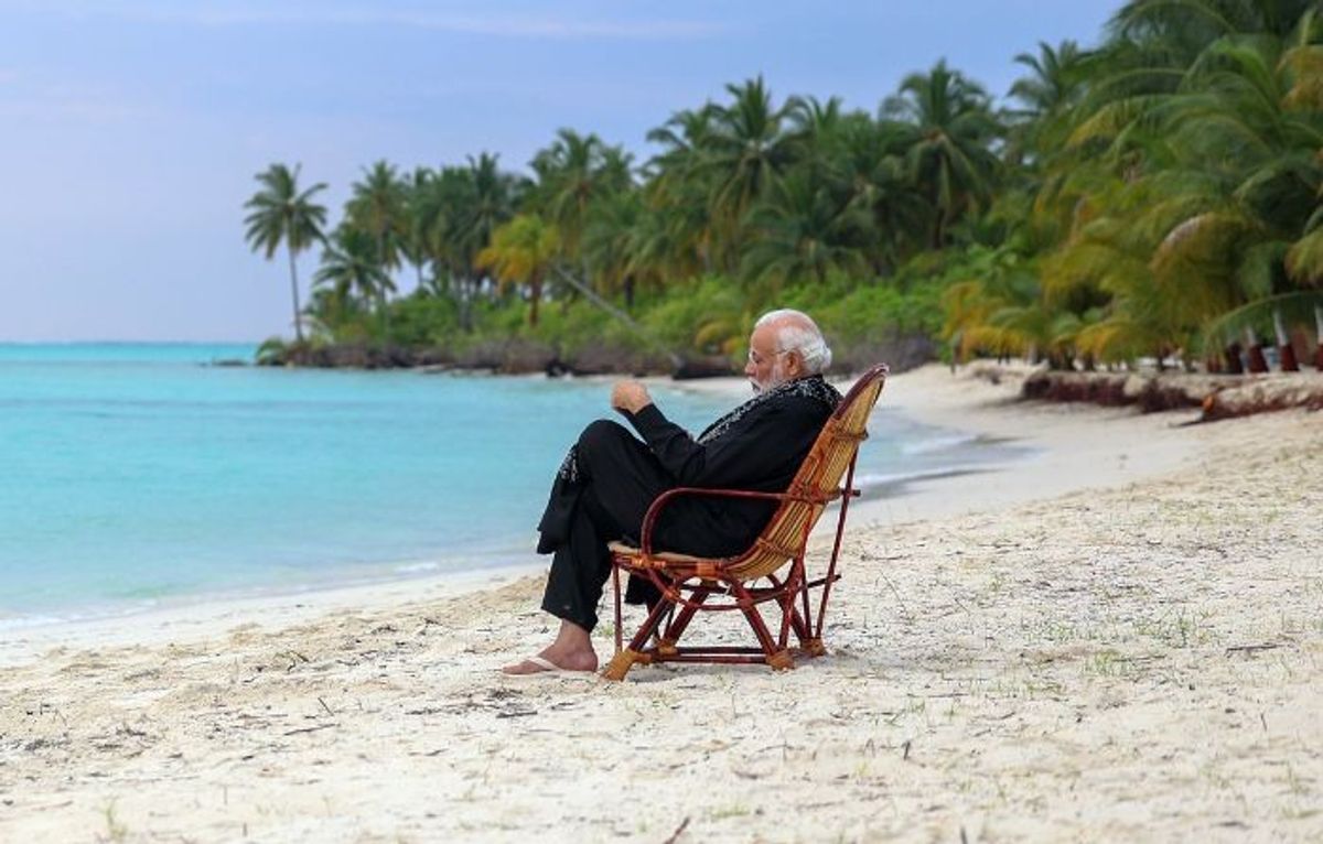 PM Modi in Lakshadweep