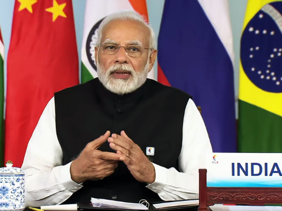 Pm Modi speaks at 14th BRICS summit