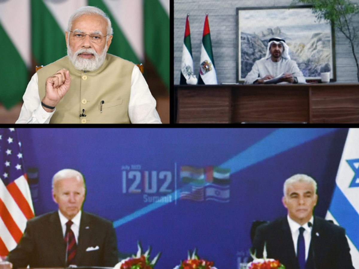 PM Modi speaks at I2U2 summit