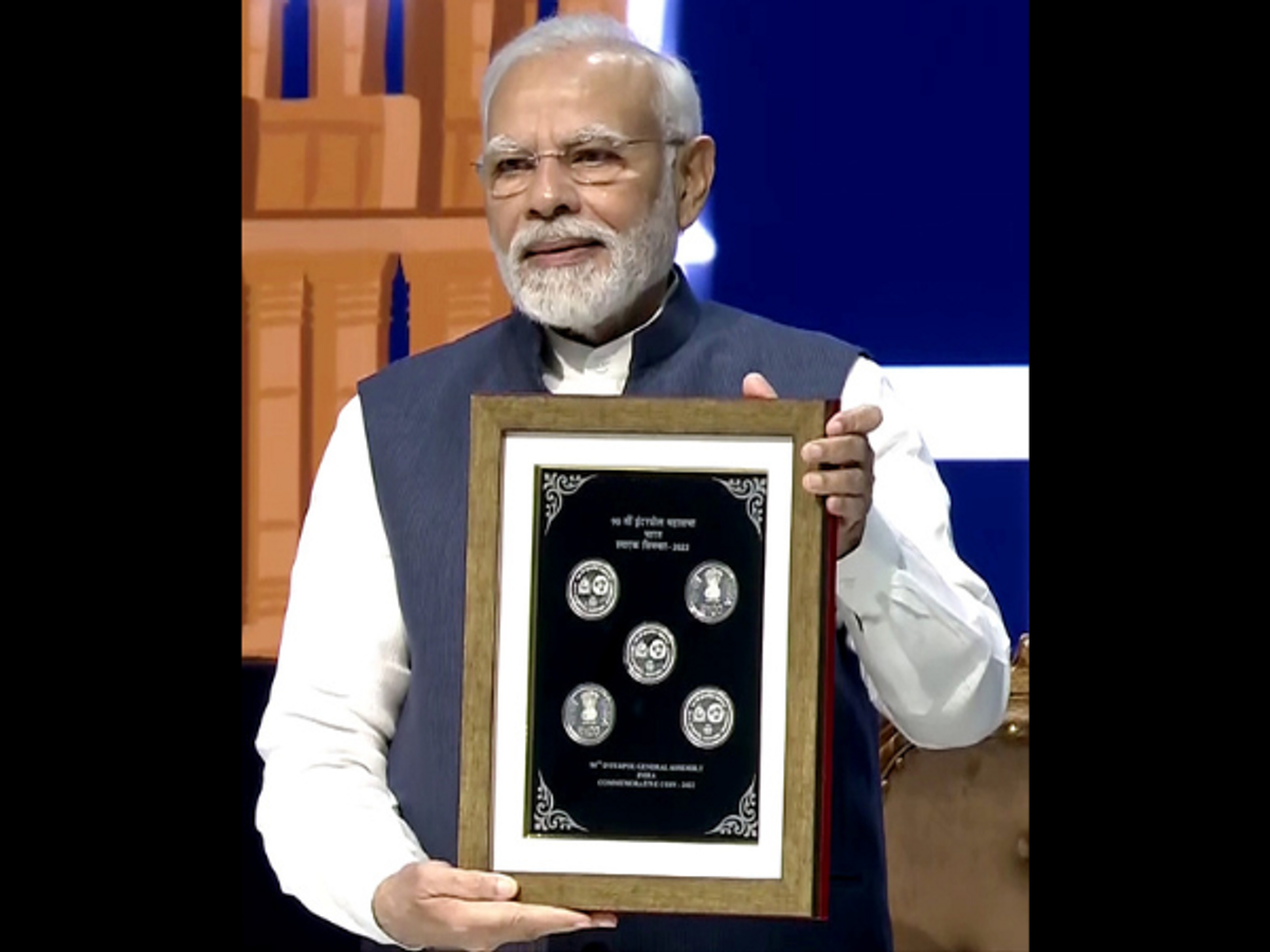 PM Narendra Modi at Interpol meet in New Delhi