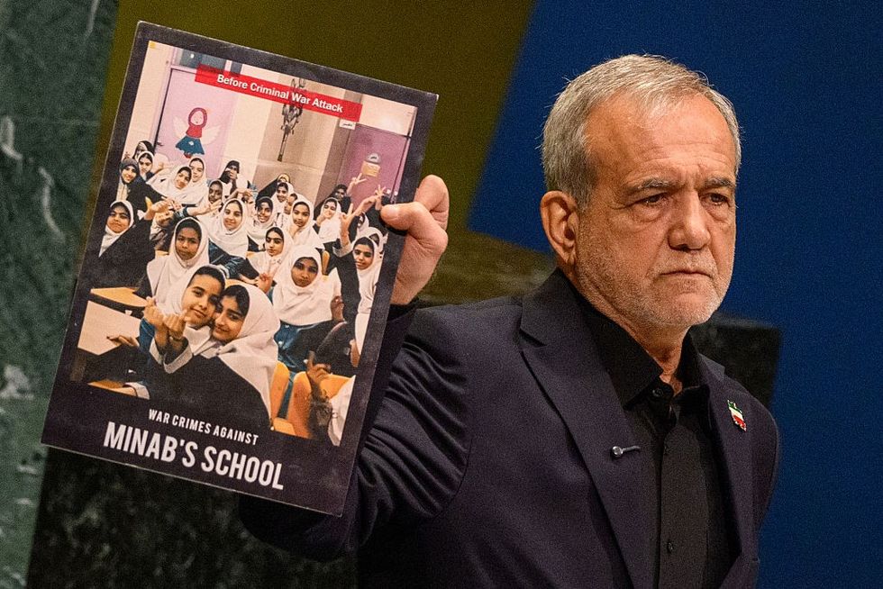 President of Iran Masoud Pezeshkian
