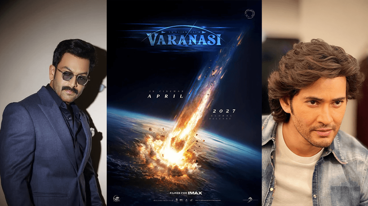 Prithviraj Sukumaran and Mahesh Babu in 'Varanasi'