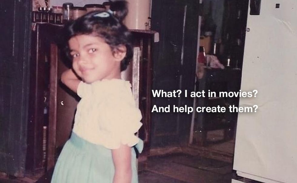 Priyanka Chopra in Skirt and T-shirt