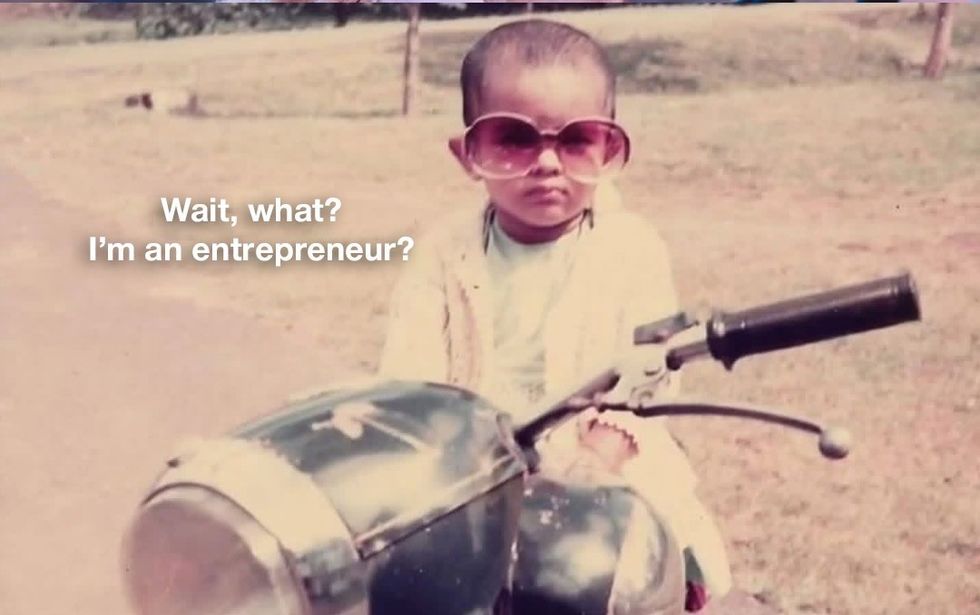 Priyanka Chopra on bike