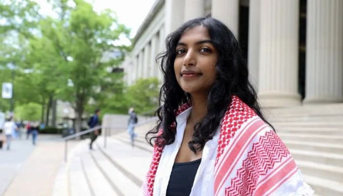 pro-palestine, Indian-American MIT student