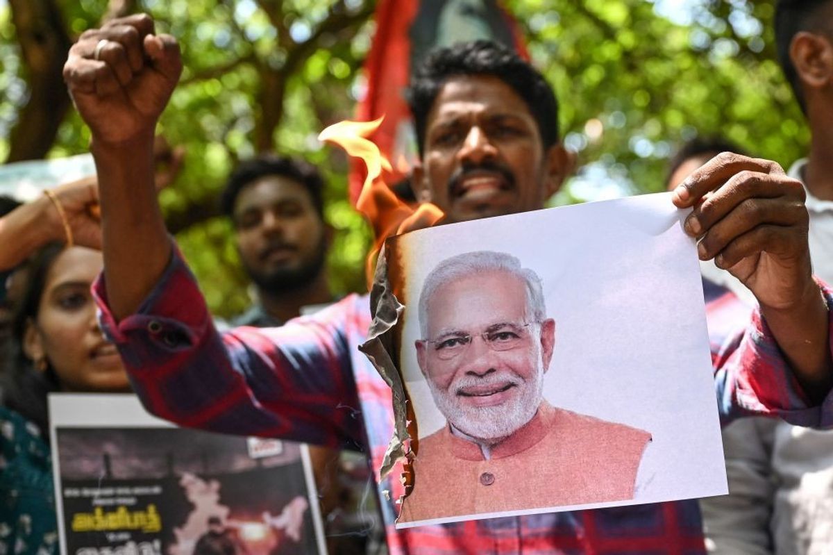 Protest against 'Agnipath' scheme