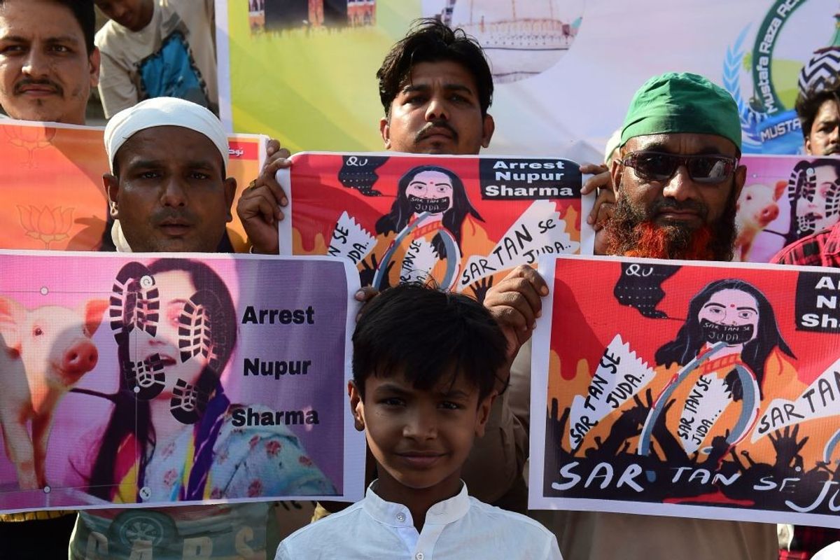 Protests against Nuour Sharma
