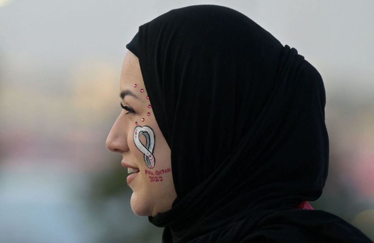 Qatar football fan