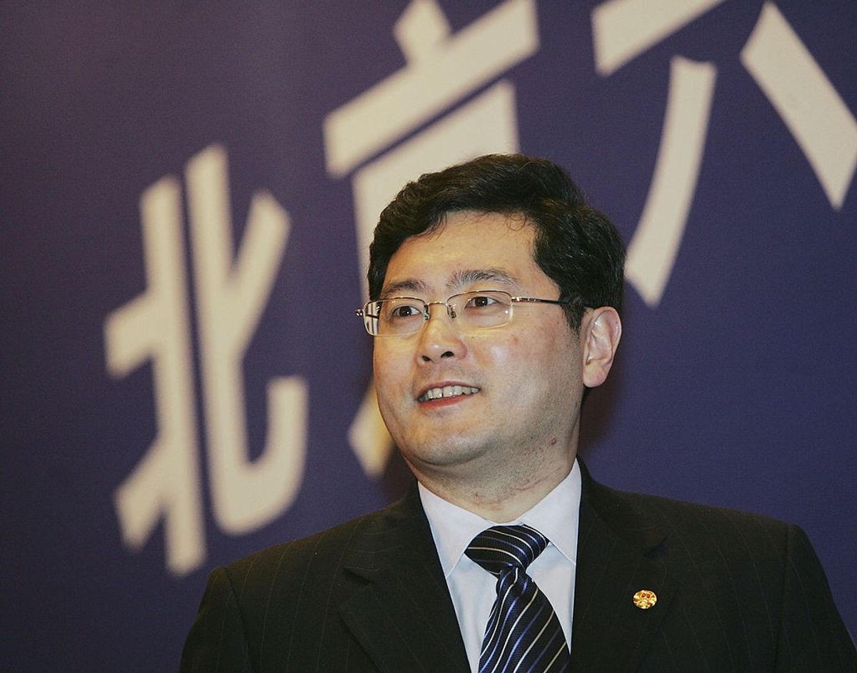 Qin Gang in 2007