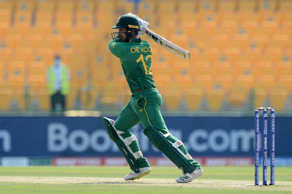 Taking a knee: Quinton de Kock apologises