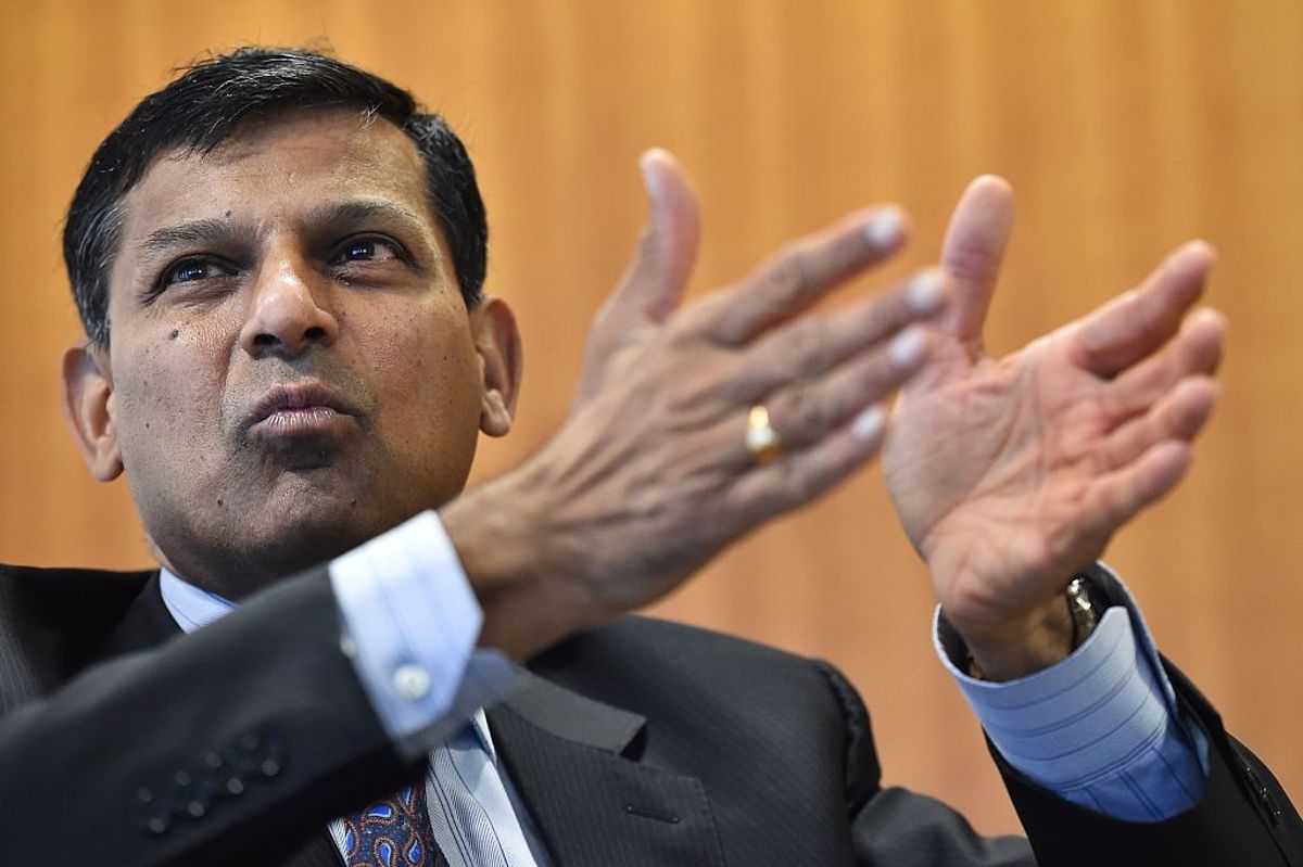 Raghuram Rajan, former governor of the Reserve Bank of India.