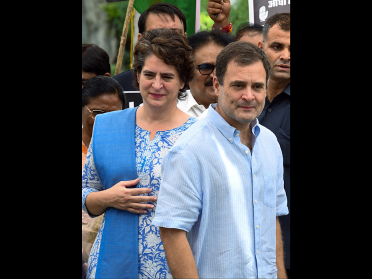Rahul Gandhi and Priyanka Gandhi Vadra