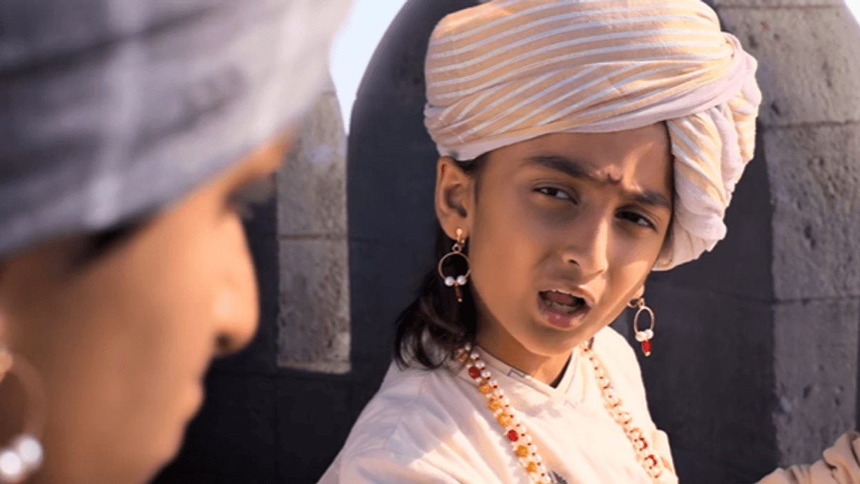 Rahyl Deshmukh as younger Chattrapati Shivaji Maharaj in 'Raja Shivaji'