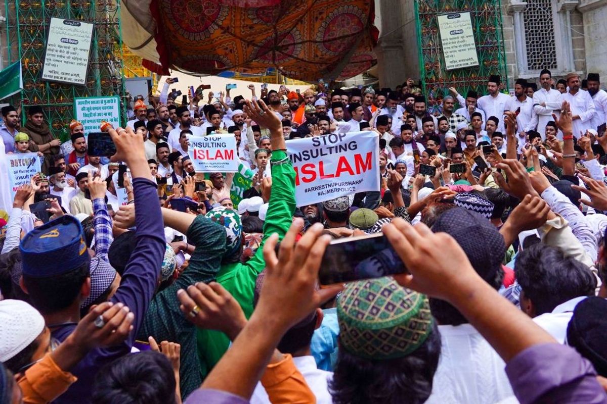 Rajasthan protest over Nupur Sharma remarks
