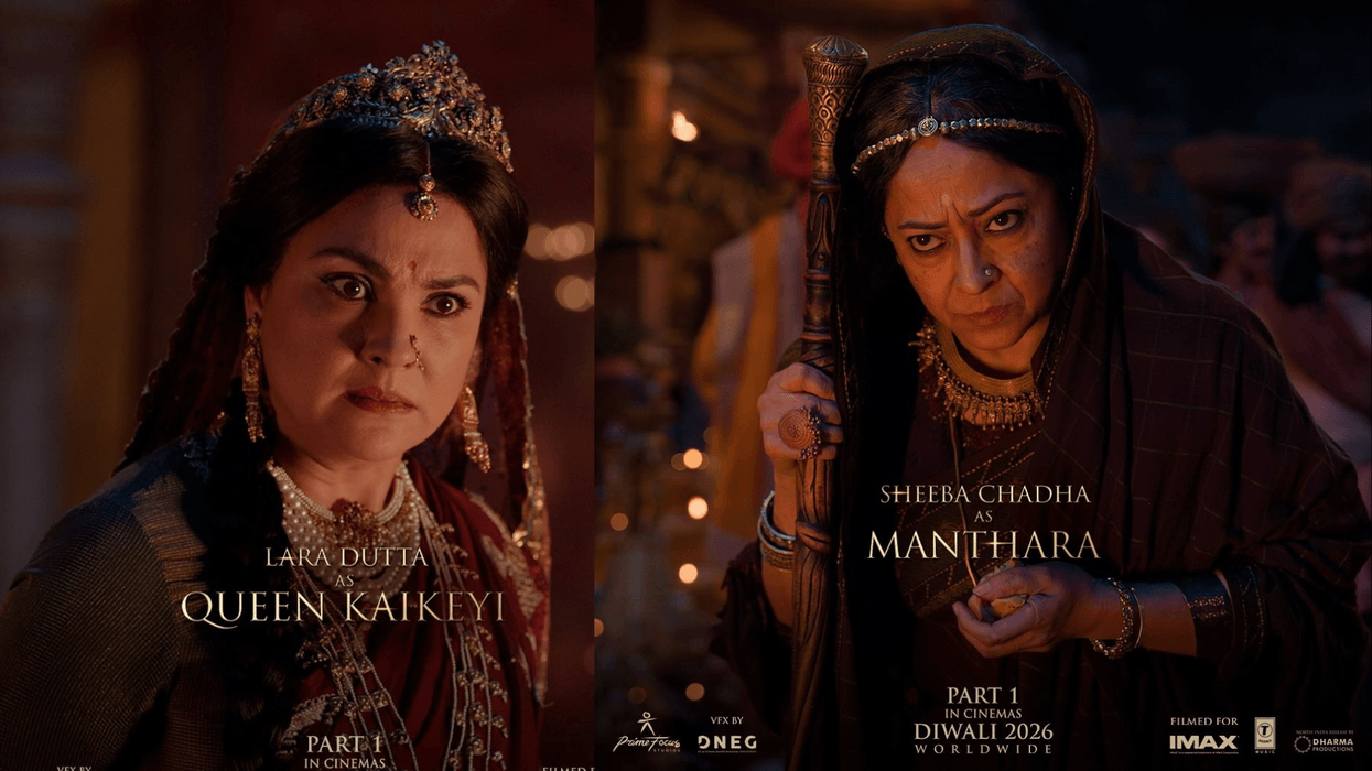 Ramayana - Lara Dutta as Kaikeyi & Sheeba Chadha as Manthara