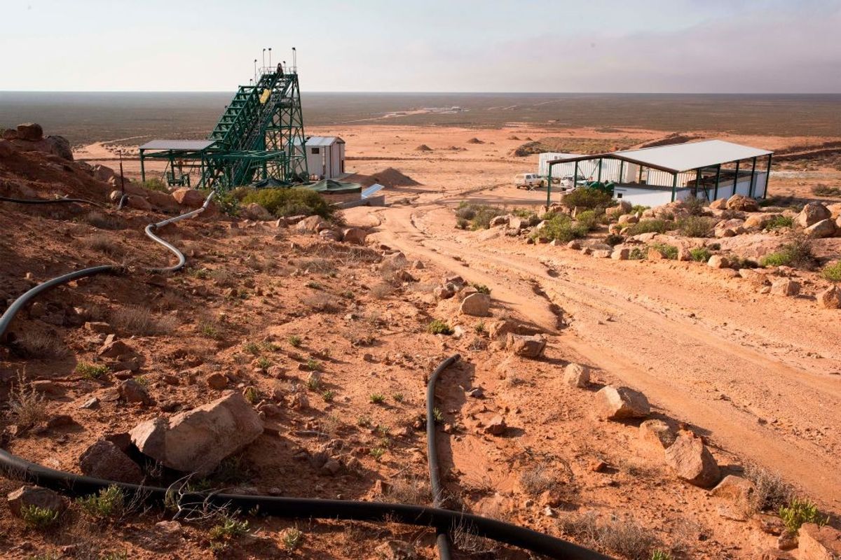 Rare earth mine