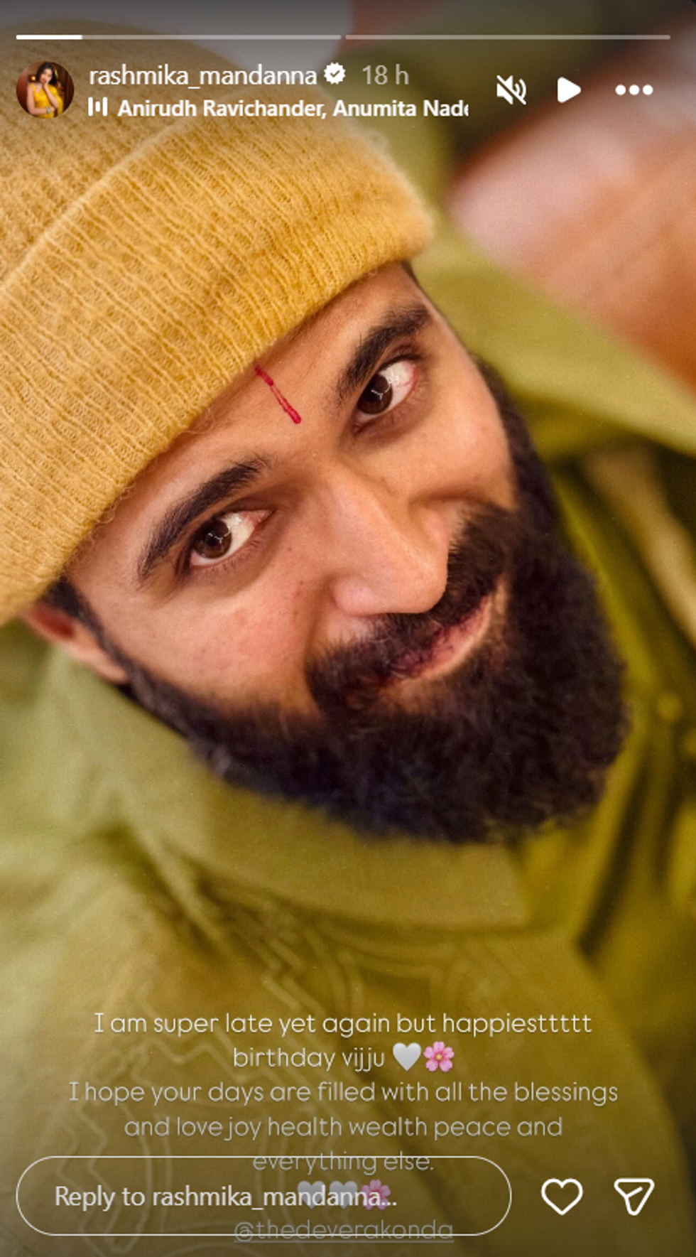 rashmika story vijay devakonda birthday