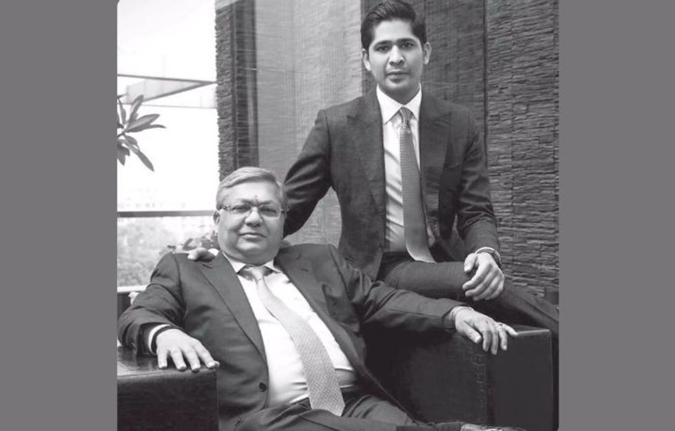 Ravi Jaipuria (L) and Varun Jaipuria