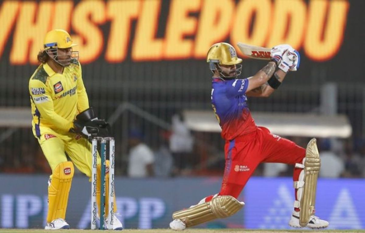 RCB's Virat Kohli bats against CSK in IPL 2024