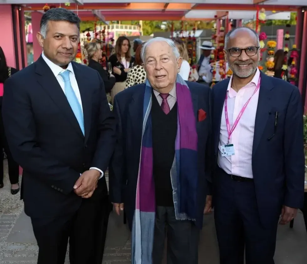 Reception RHS EE pic 14 HC Yusuf Hamied Shailesh Solanki 23 May 2023