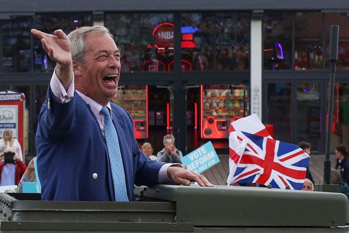 Reform UK leader Nigel Farage