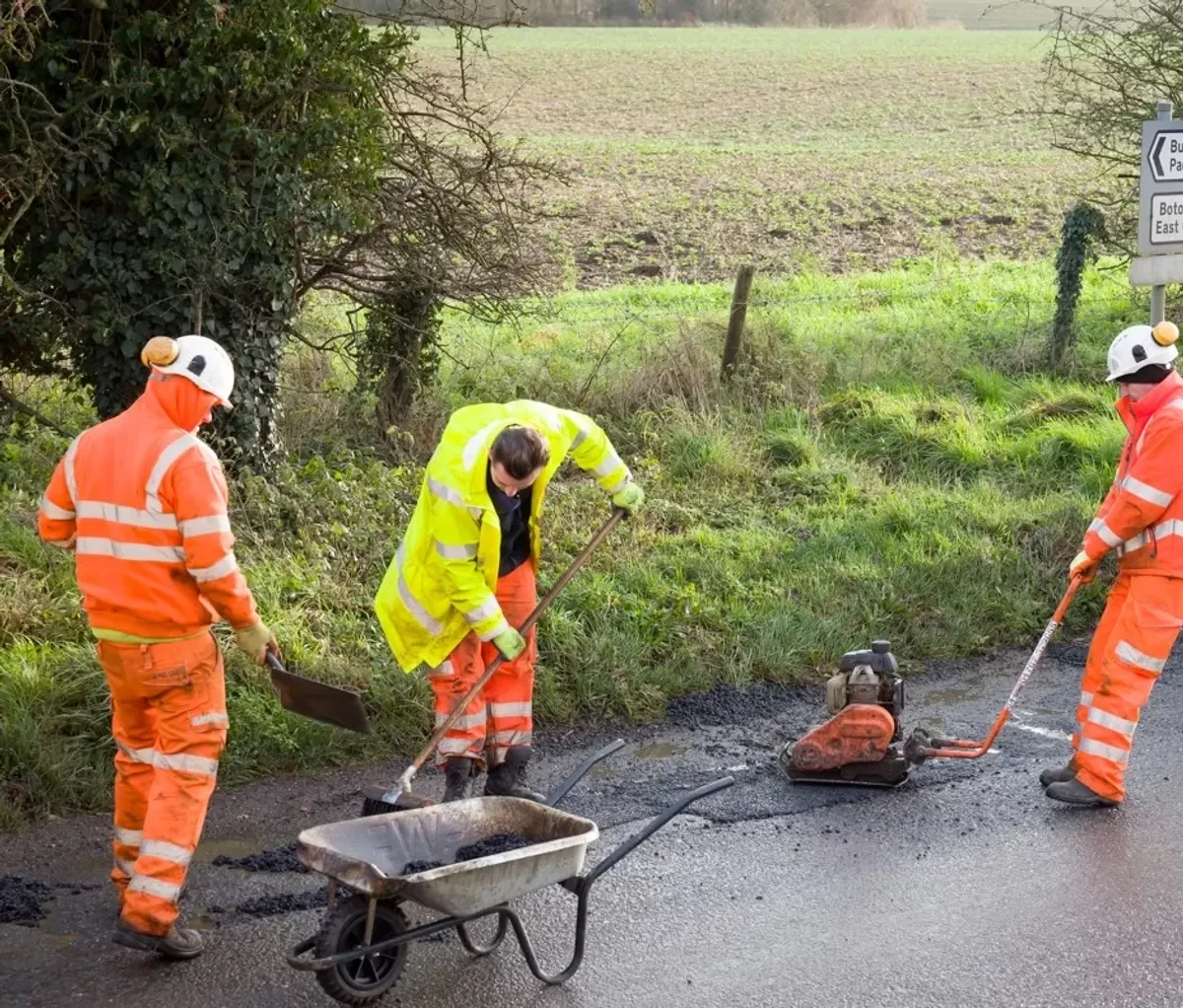 Labour's big poll promise: To repair a million potholes in England a year
