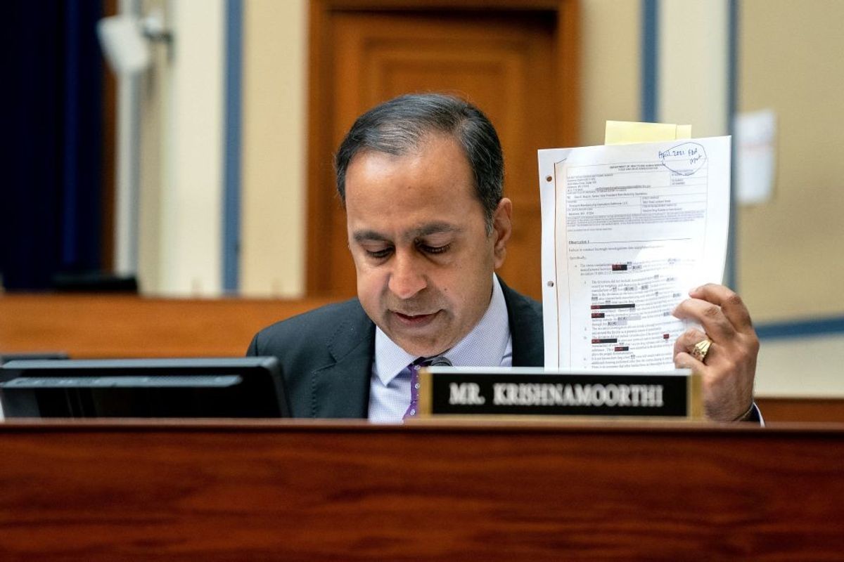 Congressman Raja Krishnamoorthi urges Biden to help India more to fight Covid