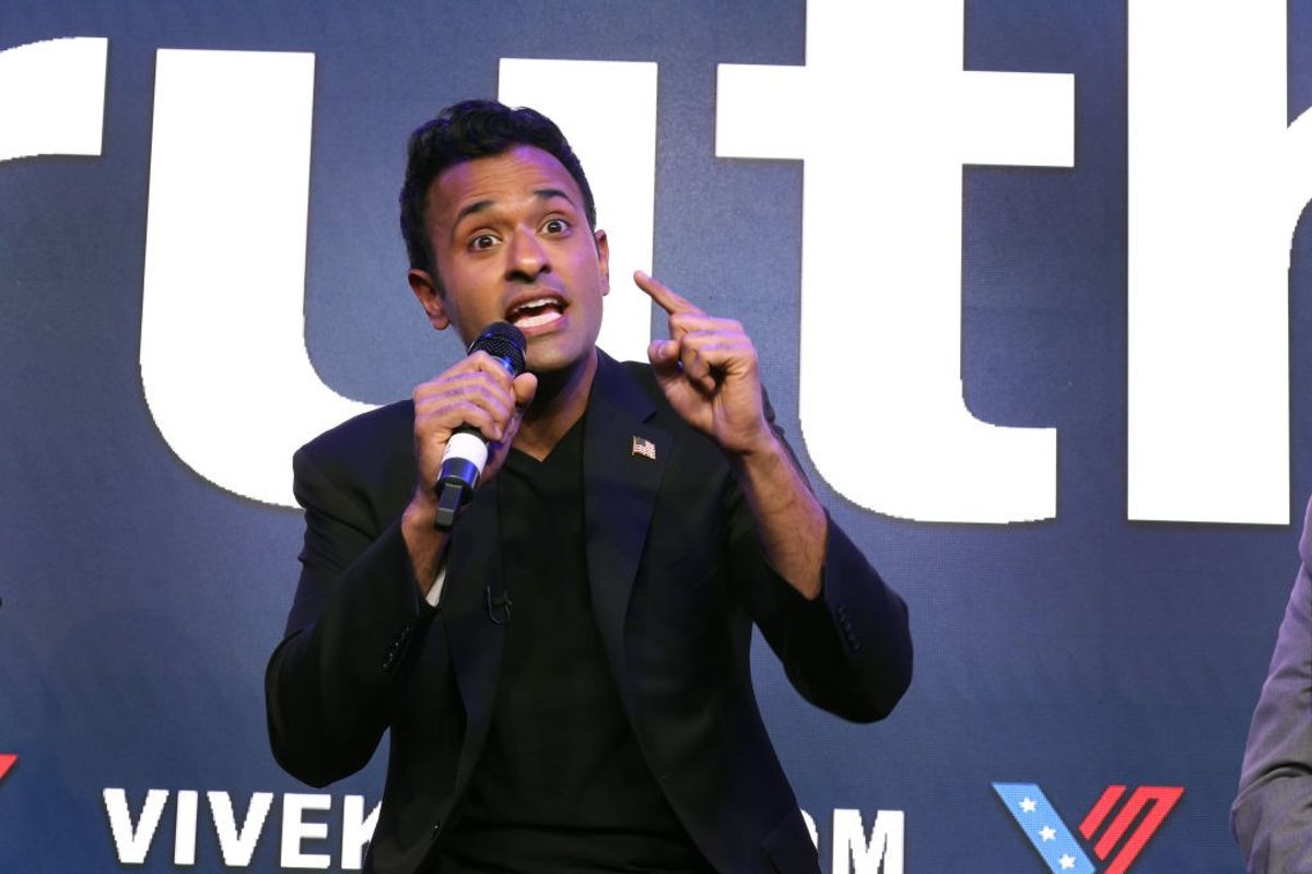 Republican 2024 presidential candidate Vivek Ramaswamy